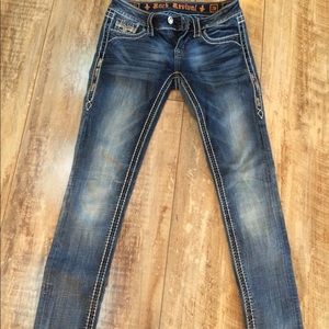 Rock Revival Skinny Jeans Size 26